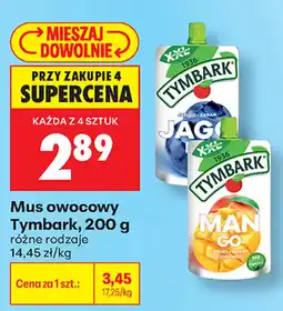 Biedronka Mus owocowy Tymbark oferta