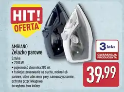 ALDI AMBIANO Żelazko parowe oferta