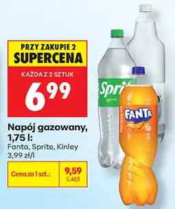 Biedronka Napój gazowany Fanta, Sprite, Kinley oferta