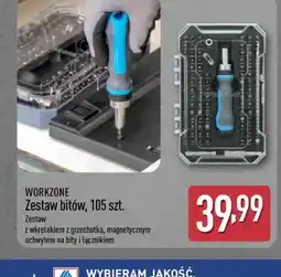 ALDI WORKZONE Zestaw bitów, 105 szt oferta