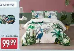 ALDI Novitessse pościel z bawełny satynowej premium 2x70x80 200x220 oferta