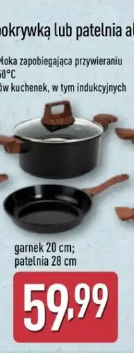 ALDI Crofton Garnek aluminiowy z pokrywką 20 cm lub patelnia aluminiowa 28cm oferta