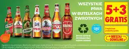 Biedronka Piwa w butelkach zwrotnych oferta