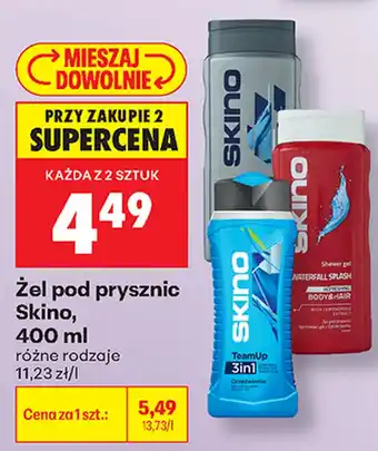 Biedronka Żel pod prysznic Skino oferta