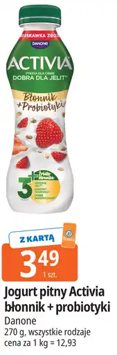 E.Leclerc Jogurt pitny Activia błonnik + probiotyki Danone oferta