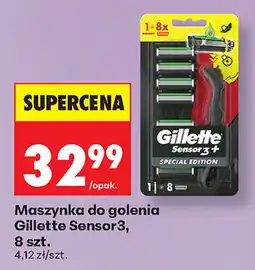 Biedronka Maszynka do golenia Gillette Sensor3+ oferta