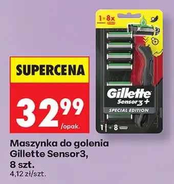 Biedronka Maszynka do golenia Gillette Sensor3+ oferta