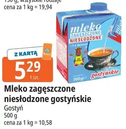 E.Leclerc Mleko zagęszczone niesłodzone gostyńskie Gostyń oferta