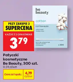 Biedronka Patyczki kosmetyczne Be Beauty oferta
