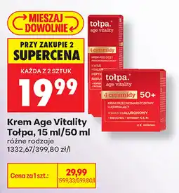 Biedronka Krem Age Vitality Tolpa oferta