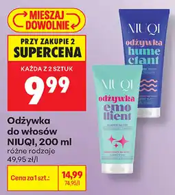 Biedronka Odżywka do włosów NIUQI oferta