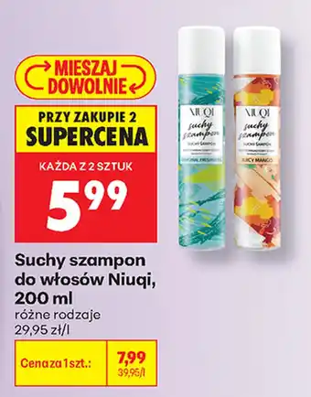 Biedronka Suchy szampon Niuqi oferta