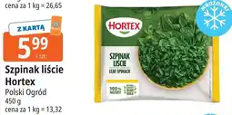 E.Leclerc Szpinak liście Hortex oferta
