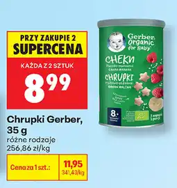Biedronka Chrupki Gerber oferta