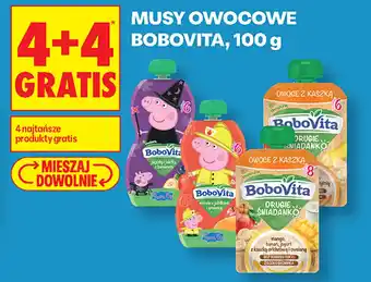 Biedronka Musy Owocowe Bobovita oferta