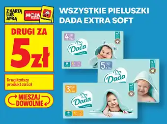 Biedronka Pieluszki Dada Extra Soft oferta