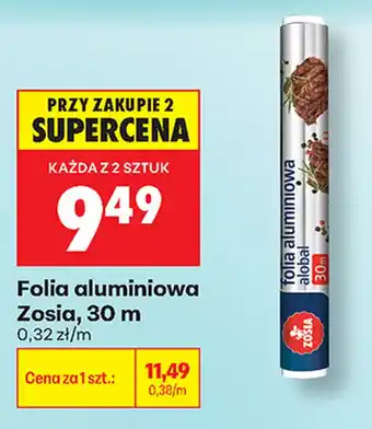 Biedronka Folia aluminiowa Zosia oferta