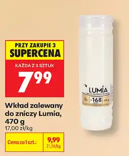Biedronka Wkład zalewany do zniczy Lumia oferta