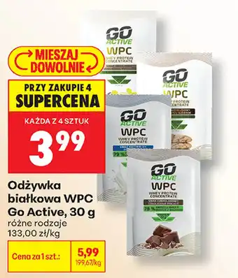 Biedronka Odżywka białkowa WPC Go Active oferta
