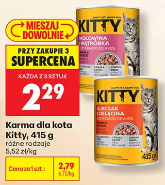Biedronka Karma dla kota Kitty oferta