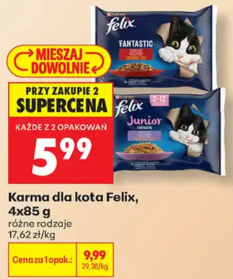 Biedronka Karma dla kota Felix oferta