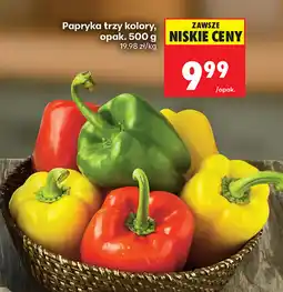 Biedronka Papryka trzy kolory oferta