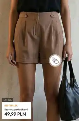 Sinsay Szorty z zakładkami oferta