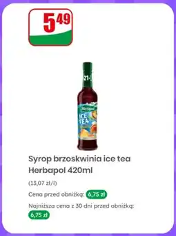 Dino Syrop brzoskwinia ice tea Herbapol oferta