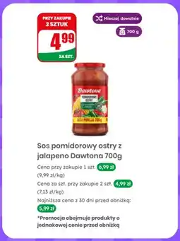 Dino Sos pomidorowy ostry z jalapeno Dawtona oferta