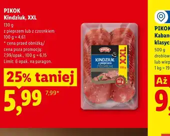 Lidl Kindziuk Pikok oferta