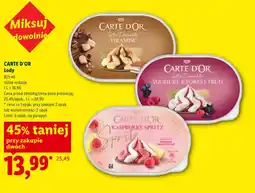Lidl Lody Carte D'or oferta