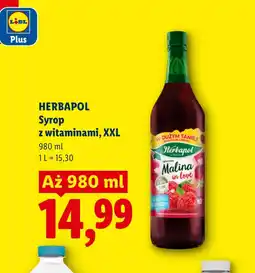 Lidl Syrop Herbapol oferta