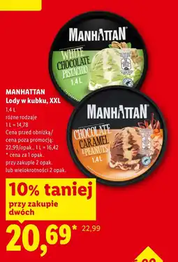 Lidl Lody Manhattan oferta