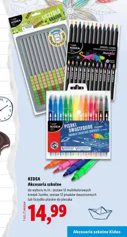 Lidl Akcesoria szkolne Kidea oferta