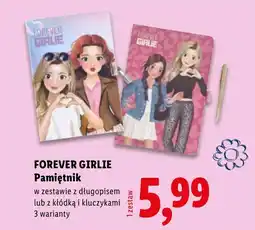 Lidl Pamiętnik Forever oferta