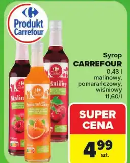 Carrefour Market Syrop malinowy Carrefour oferta