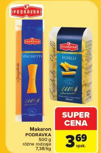 Carrefour Market Makaron Podravka oferta