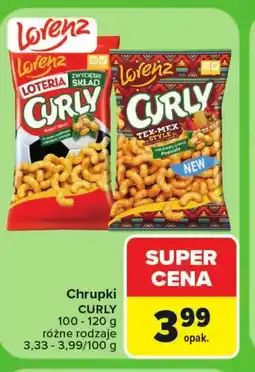 Carrefour Market Chrupki Curly oferta