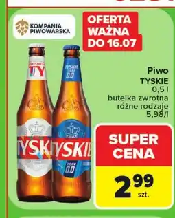 Carrefour Market Piwo Tyskie oferta
