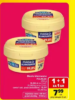 Carrefour Market Masło klarowane Polmlek oferta