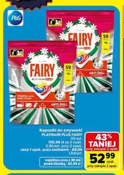 Carrefour Market Kapsułki do zmywarki Fairy oferta
