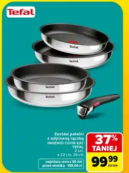 Carrefour Market Zestaw patelni Tefal oferta