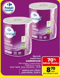 Carrefour Market Ręcznik papierowy Carrefour oferta