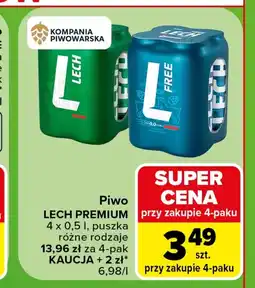 Carrefour Market Piwo Lech oferta