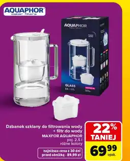 Carrefour Market Dzbanek filtrujący Aquaphor oferta