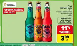 Carrefour Market Piwo Captain Jack oferta