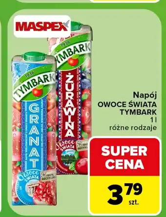 Carrefour Market Napój Tymbark oferta