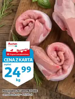 Auchan Polędwiczki wieprzowe oferta