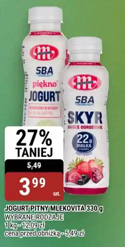 bi1 Jogurt Pitny Mlekovita oferta