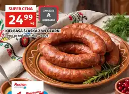 Auchan Kiełbasa Śląska z Wędzarni oferta